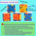 3D Maze Magic Cube Six-sided Transparent Puzzle Speed Cube Rolling Ball Magic Cubes Maze Toys for Children Stress Reliever Toys.