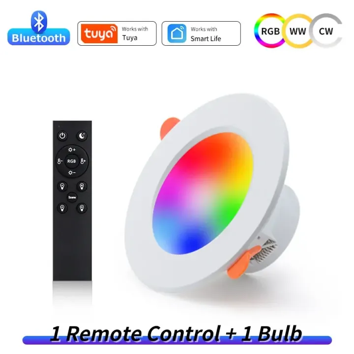 85-265V%20220V%20Tuya%20Smart%20Led%20Downlight%20Bluetooth%20APP%20Can%20Ceiling%20Light%20with%20RF%20Remote%20Group%20Control%2010W%20RGB%20Lamp%20White%20Dimmable%20-%20Image%207