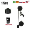Accessory for EJEAS V6 PRO Helmet Earphone Clip 3.5mm Interface Microphone Speaker Headset for Vnetphone V4 Motorcycle Headphone.