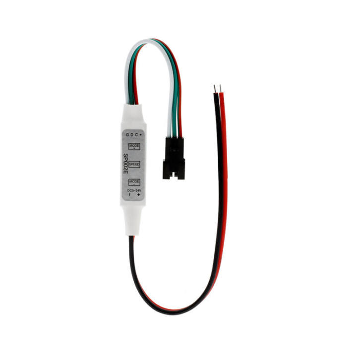 WS2811 WS2812B SK6812RGB Addressable LED Light Portable 3Key Mini ...