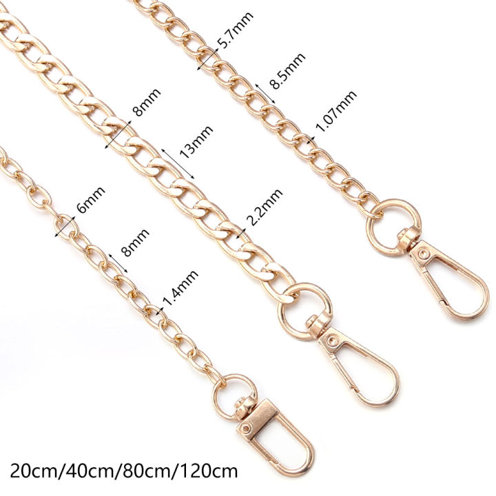 20/40/80/120cm%20Metal%20Aluminum%20Replacement%20Bag%20Chains%20Women%20Shoulder%20Strap%20For%20Bags%20Crossbody%20Extension%20Chain%20DIY%20Bag%20Accessories%20-%20Image%202