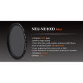 KnightX ND2-ND1000 SLR DSLR Camera Variable ND Filter Neutral Density Fader Adjustable ND2-400 49 52 55 58 62 67 72 77 mm. 