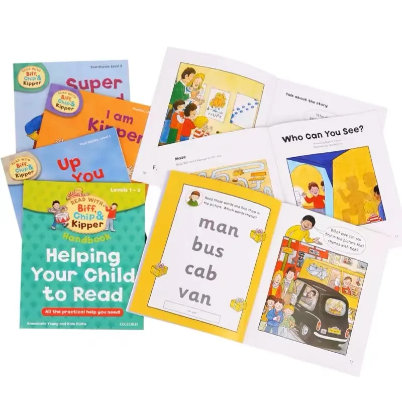 Oxford Reading Tree Biff, Chip & Kipper story level 1-12