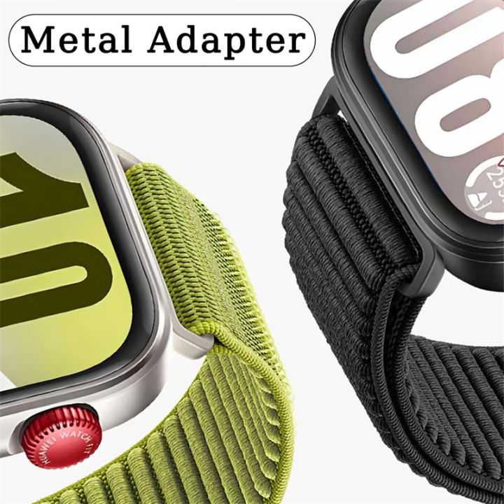 Official%20Nylon%20Loop%20Strap%20for%20%20Watch%20Fit%204%203%20Braided%20Comfortable%20Breathable%20Band%20for%20%20Watch%20Fit%204/4%20Pro%20Accessories%20-%20Image%202