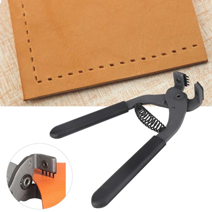 Leather%20Craft%20Hand%20Tool%2017cm%20HandHeld%20Carbon%20Steel%20Silent%20Pliers%20Leather%20Craft%20Hole%20Punch%20Tool%204mm%20-%20Image%202