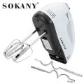 Sokany - 7 Speed Hand Beater, Hand Mixer 180W (model-133). 