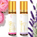2PC/1PC 10ml Lavender Oil Peony Roller Essential Oils Body massage nail care Aromatherapy Relaxation Sleep Aid.