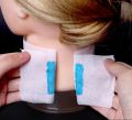2 Protection Paper Strips Hairdressing Collar Stretchy Neck Covering Paper Towel for Hairdressers and Barbers Household. 