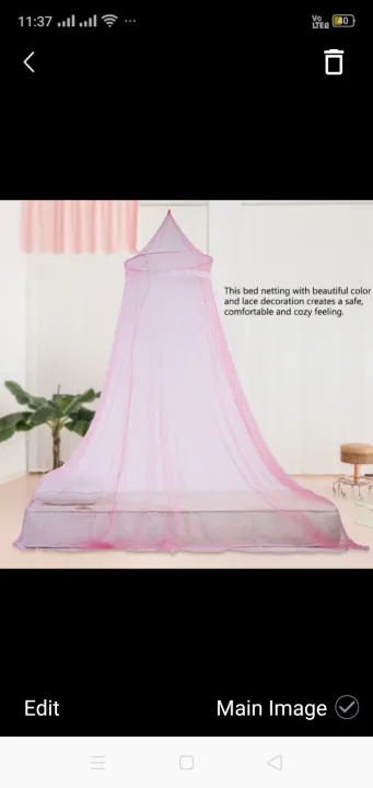 Kid%20Bed%20Canopy,%20Breathable%20Dome%20Bed%20Canopy%20Bed%20Mosquito%20Net%20Decorative%20Beautiful%20Comfortable%20and%20Cozy%20for%20Girl%20Kids%20for%20Girls%20Room%20Bedding(Pink)%20-%20Image%203