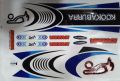 Kookaburra Latest version 3D for Cricket Bat Sticker. 