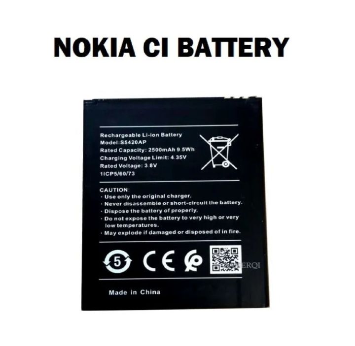 Nokia%20C1%20Battery%20Nokia%20S5420AP%20Battery%20Nokia%20TA-1165%20Battery%20-%20Image%203