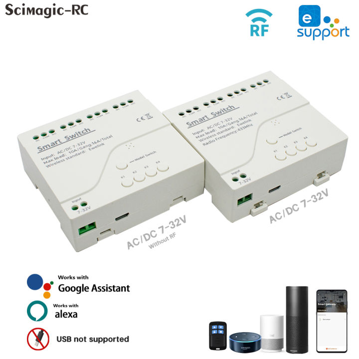 EWelink%20Smart%20Wifi%20Switch%20Home%20Automation%204CH%20WiFi%20Relay%20DC/AC%207-32V%2085-250V%20Smart%20Lamp%20Light%20Switch%20For%20Alexa%20%20Home%20-%20Image%202