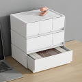 Home Desktop Dressing Table Skincare Shelf, Dormitory Girls Lipstick Sorting Drawer Storage Box. 