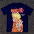 Japanese Anime Naruto Retro Printing Style Diverse 2026 Summer Fashion for Men Women Pure Cotton Street Y2K T-shirt. 