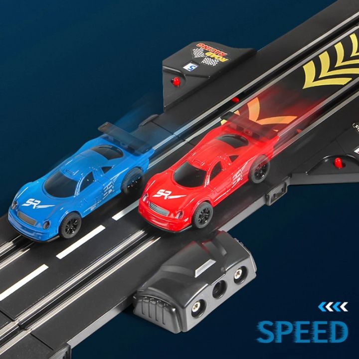 RC Railway Car1:43 Accessories Toy Electric Race Track Vehicle Double ...