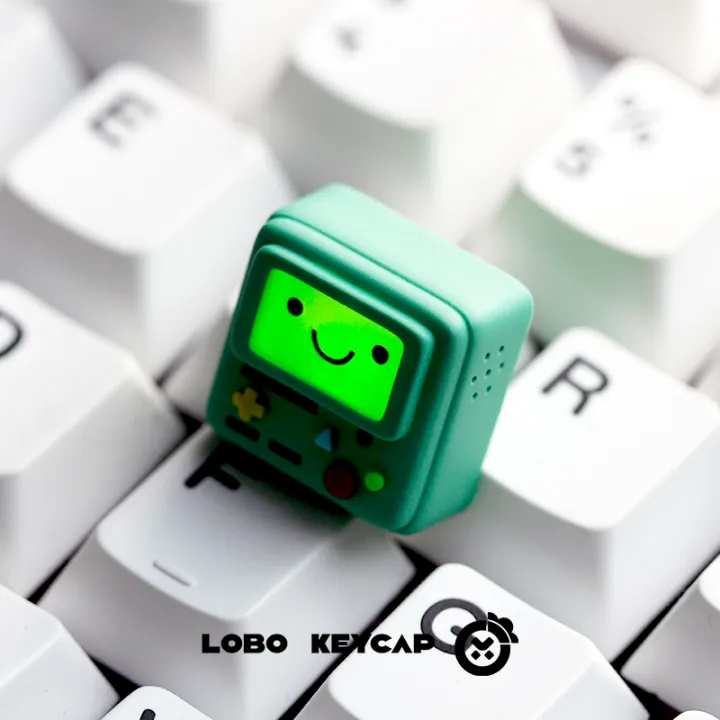 Adventure%20Time-Themed%20Bmo%20Light-Transmitting%20Mechanical%20Keyboard%20Attachment%20Keycap%20Single%20Personality%20Custom%20Creative%20Keycap%20Esc%20-%20Image%203