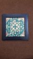 Wall hanging Handmade Frame (7by7) of Ceramic Tiles, Design Decorations for Home Decor Living Bedroom Furniture and Decor Wooden Wall Art for Home Decorations. 