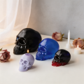 3D Skull Head Candle Silicone Mold DIY Horror Theme Epoxy Resin Craft Skeleton Shape Festive Halloween Decorations Creative . 