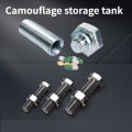 Metal Screw Bolt Storage Cash Money Hide Stash Safe Diversion Container Box Hidden Secret Compartment for Cash Pill. 