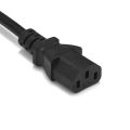 1.5m/3M EU US UK Power Cable Euro Plug IEC C13 AC Power Supply Cable Extension Cord For PC Computer Monitor TV Speaker.