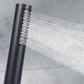 1PC New Shape ABS Chrome Plated Slim Shower Head Bathroom Accessory Bath Rain Round Handheld Showerhead. 