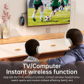 2 In 1 Bluetooth 5.4 Transmitter Receiver Stereo 3.5mm AUX Airplane Audio Wireless Adapter Mic for TV PC Headphone Car Aircraft. 