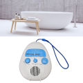 AM FM Shower Radio Waterproof Portable ABS Bathroom Radio Built in Speaker Battery Operated Shower Radio. 