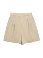 HH Women Solid Casual 2 Piece Set V Neck Single Breasted Vest Top High Waist Slim Shorts Female Casual Office Lady Daily Wear. 