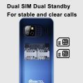 MKTEL OYE 3 Feature Phone 1.77inch Display 1800mAh Dual SIM Dual Standby MP3 MP4 FM Radio with Strong Torch Senior Phone. 