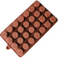 Silicone Cake Mold 28 Grid Smiley Memes Expression DIY Chocolate Fudge Christmas Cake Ice Cube Mold Kitchen Baking Tool For. 
