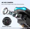 K3/E99 Pro Drone Professional Quadcopter Obstacle Avoidance Drones RC Helicopters 4K Dual Camera Dron Remote Control Toys. 