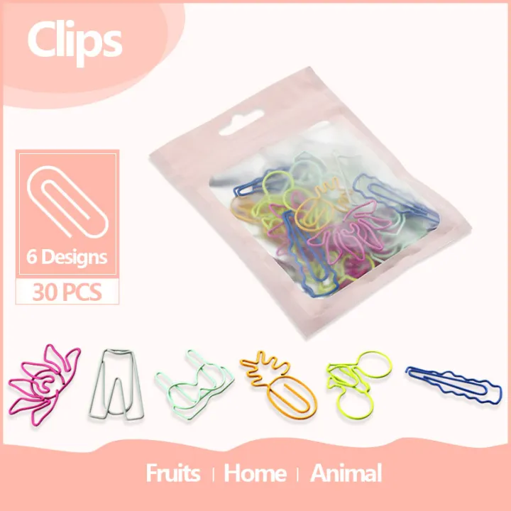 30%20PCS%20Kawaii%20Paper%20Clips%20Bookmark%20Stationery%20Scrapbook%20gadget%20School%20supplies%20Office%20cute%20desk%20orgainzer%20accessories%20-%20Image%202