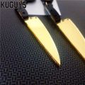Knife Long Drop Dangle Earrings Women Mirror Acrylic Accessory Birthday Jewelry Gifts. 