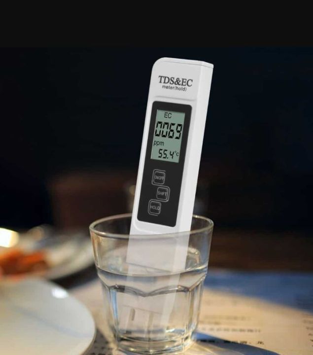 3 in 1 Water Quality Ec & TDS & Temperature Testing Meter Gor Domestic & Commercial usage High Quality Testing Meter