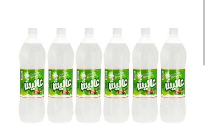 (6 Bottle x 1.5 Ltr)  Alis - Doogh - Yogurt Drink - Irani Lassi - Mint Flavored