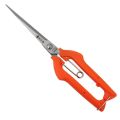Pro Garden Pruning Shears Lengthened Tree Flower Scissors Hand Bonsai Clippers Pruning Snips Standard Orange. 