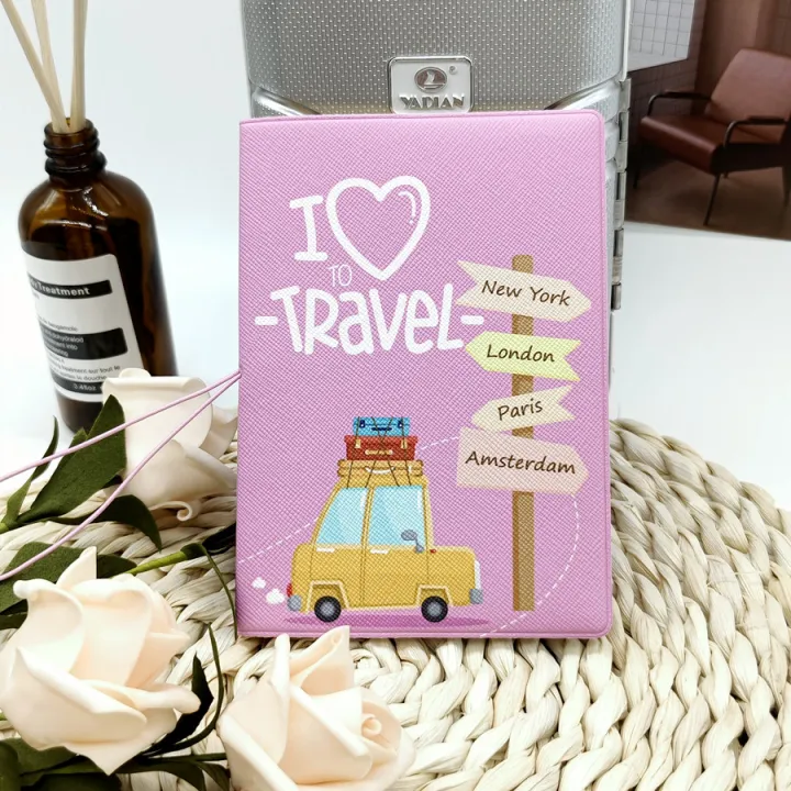 1%20Piece%20I%20Love%20Travel%20Pu%20Leather%20Passport%20Cover%20Case%20Holder%20Wallet%20Travel%20Accessories%20for%20Men%20or%20Women%20-%20Image%204