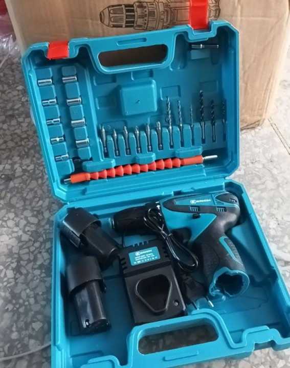12v%20Cordless%20Drill%20Machine%20Set%20With%20Two%20Battery%20and%20Fast%20Charger%20-%20Image%205