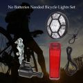 Bicycle Dynamo Bike Light Set With Rear Light And Headlight LED Bicycle Dynamo Lamp 6V AC. 