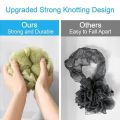 1/2/3pcs Large Bath Ball Rich Bubble Bath Towel Scrubber Body Cleaning Mesh Shower Wash Sponge Bathroom Accessories. 