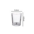 10ml/20ml/26ml/35ml Classic Shot Glass Baijiu Cup Elegant Small Wine Glass Bar Luxury Cocktail Scotch Bourbon Cups Holiday .