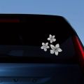 3PCS Floral Glitter Decorative Car Stickers Waterproof DlY Auto Rear Windshield Fuel Tank Cap Window Motorcycle Vinyl Decals. 