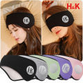 Soundproof Sleeping Earmuffs Snore Isolation Noise Plush Blindfold Eyes Bandage For Office Dorm Travel Lunch Breaks.