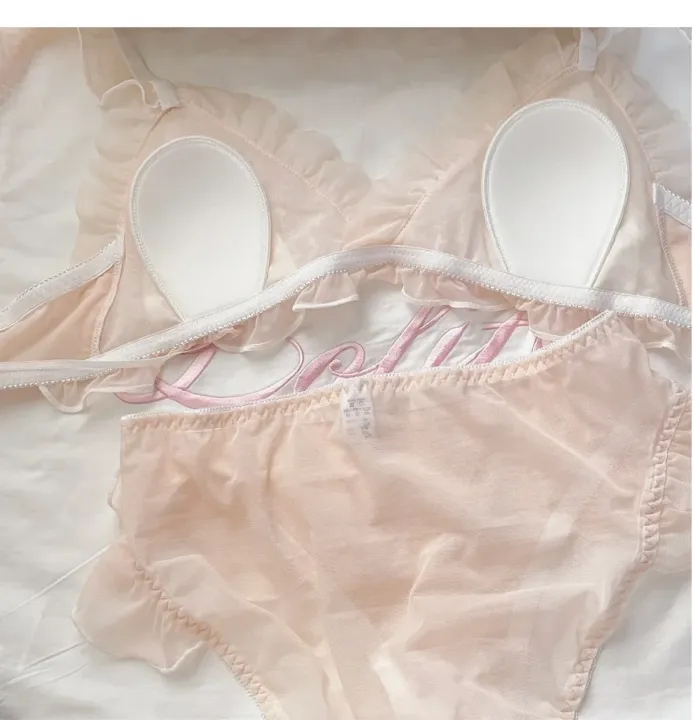 Lolita%20Girls%20Thin%20Cute%20Lace%20Small%20Bra%20Women%20Triangle%20Cup%20Bra%20%20%20Underwear%20Women%20Set%20%20%20Lingerie%20-%20Image%202