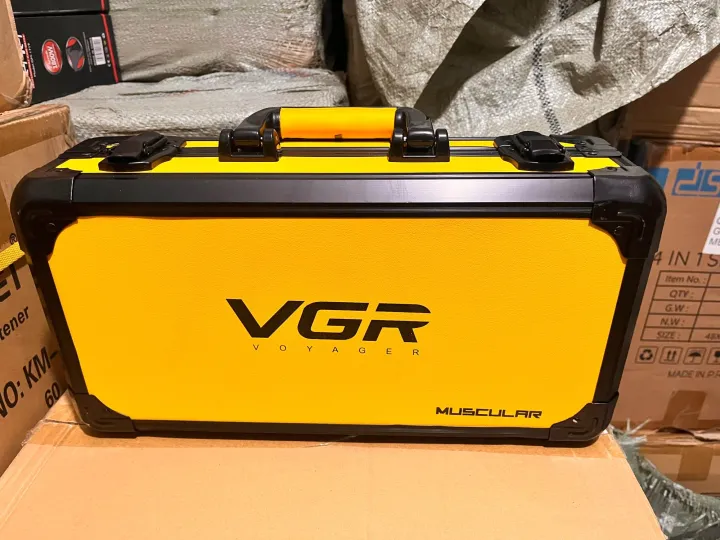 VGR%20Professional%205-in-1%20Barber%20Grooming%20Kit%20%7C%20Cordless%20Hair%20Clipper,%20Hair%20Trimmer,%20Foil%20Shaver,%20Hair%20Dryer%20&%20Charging%20Base%20%7C%20Rechargeable%20Professional%20Salon%20Set%20-%20Image%203
