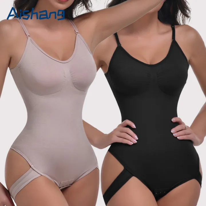 New%20Seamless%20Shapewear%20Slimming%20Ful%20Body%20Shaper%20Thongs%20Bodysuit%20Waist%20Trainer%20Body%20Shaping%20Sculpting%20Breast%20Women%20Top%20Underwear%20-%20Image%202