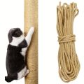 33/66/164ft Natural Sisal Rope Cat Scratcher Rope Tree Scratching DIY Toy Paw Claw Furniture Protector Scratching Post. 