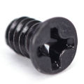 100PCS/Set  3.5" Hard Drive HDD Tray Computer Chassis Disk Black Screw For PC. 