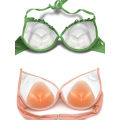 1 Pair Triangle Silicone Chest Patch Women's Push-up Self-adhesive Chest Pad Invisible Thickened Sponge Pad Swimwear Bikini Unde. 