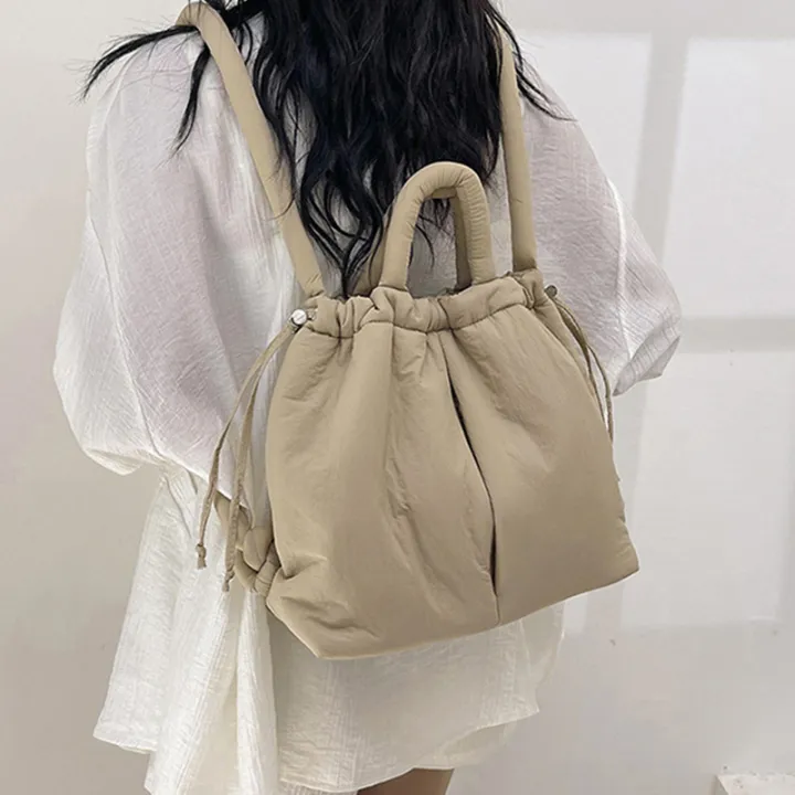 New%20Korean%20Fashion%20Fabric%20Shoulder%20Bag%20Soft%20Dacron%20Crossbody%20Bag%20Mini%20Tote%20Purses%20for%20Women%20Underarm%20Bags%20Handbags%20and%20Purses%20-%20Image%204